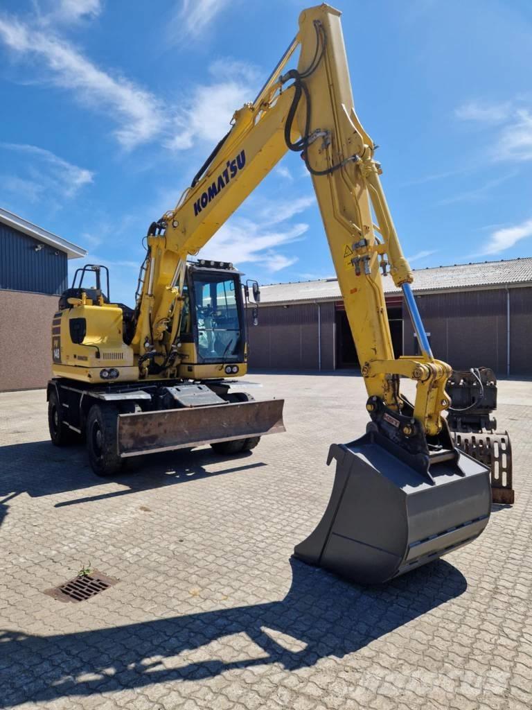 Komatsu PW 148-11 Bageri na kotačima