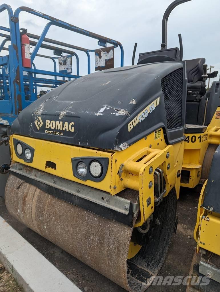 Bomag BW 120 AD-3 Valjci sa dvojnim bubnjem