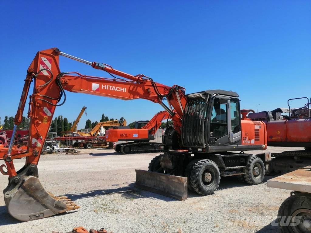 Hitachi ZX 170 W-3 Bageri na kotačima