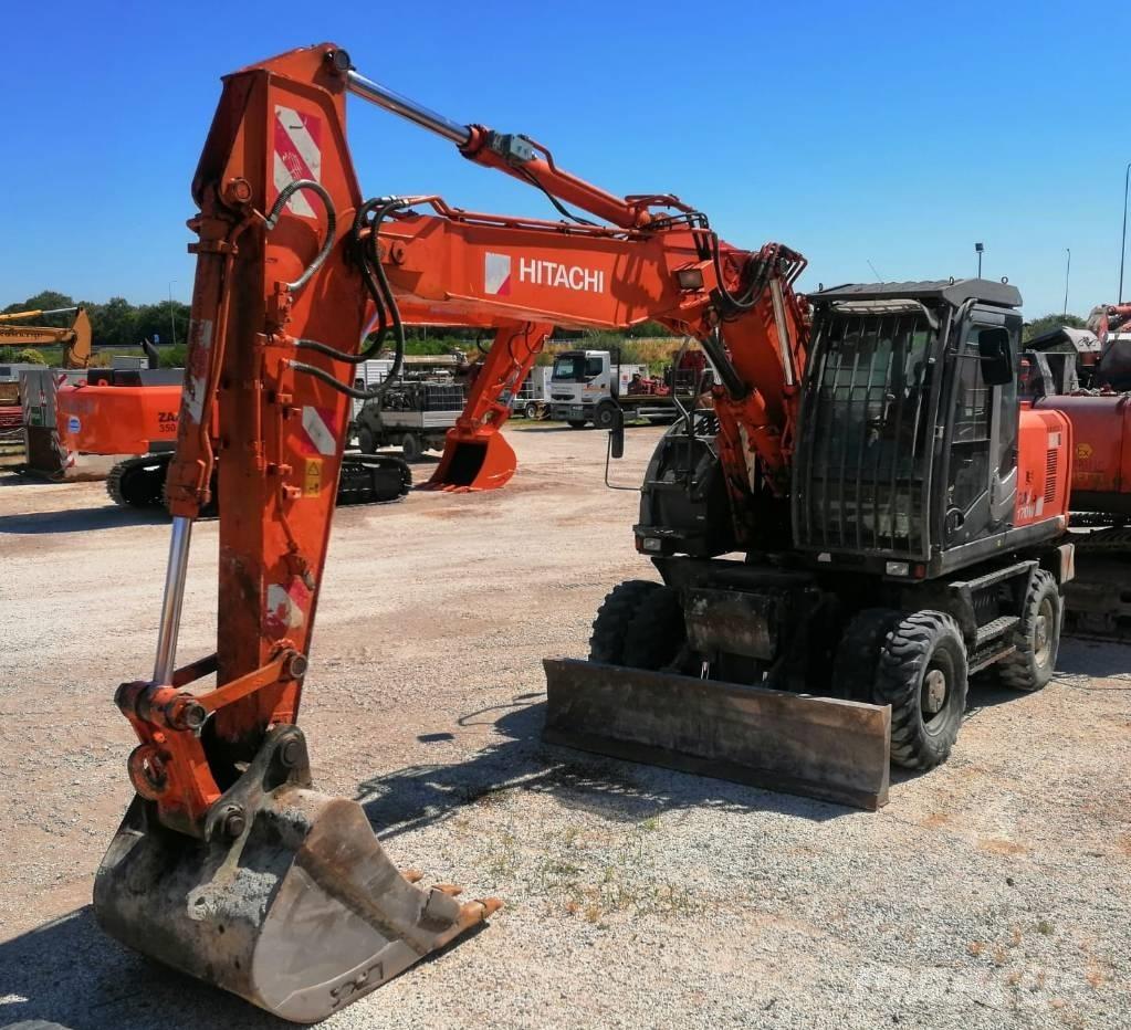 Hitachi ZX 170 W-3 Bageri na kotačima