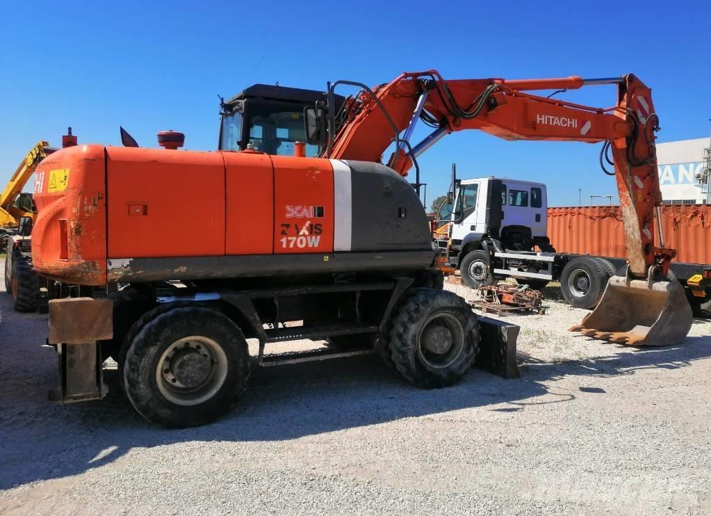 Hitachi ZX 170 W-3 Bageri na kotačima