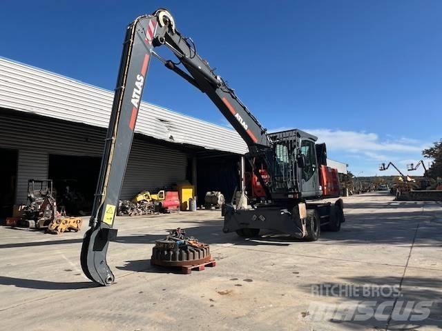 Atlas 250 M H Bageri za manipuliranje materijalom / otpadom