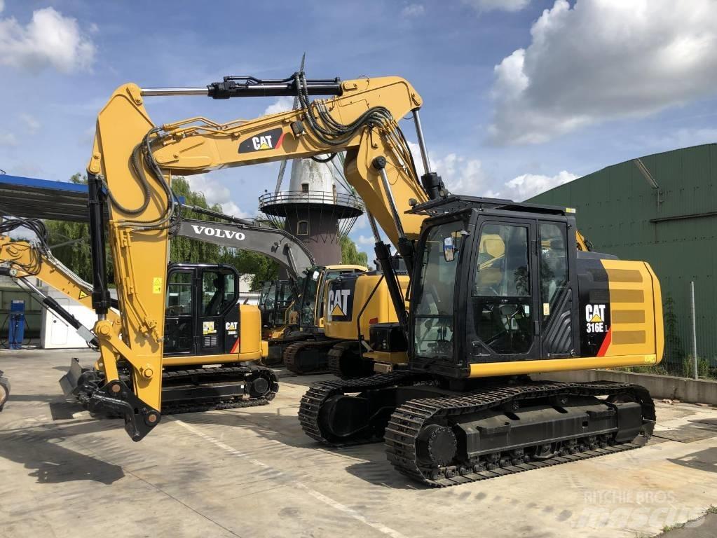 CAT 316 EL EPA Bageri gusjeničari