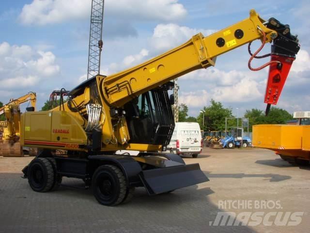 Gradall XL 4300 Bageri na kotačima