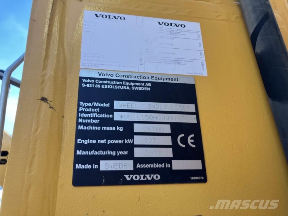 Volvo L150H Utovarivači na kotačima