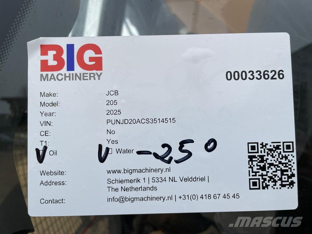 JCB 205 Bageri gusjeničari