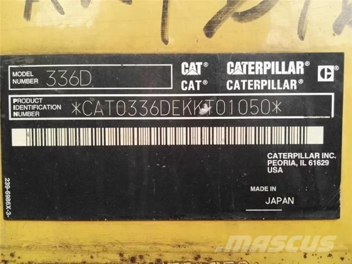 CAT 336 D Bageri gusjeničari