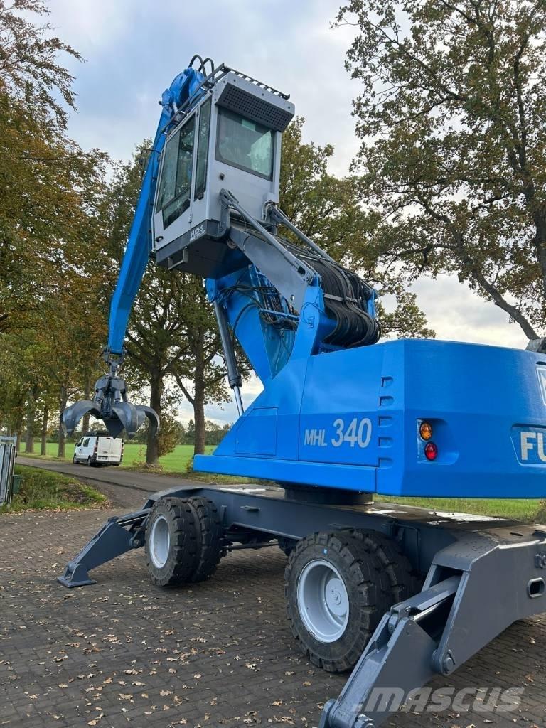 Fuchs 340 Bageri za manipuliranje materijalom / otpadom