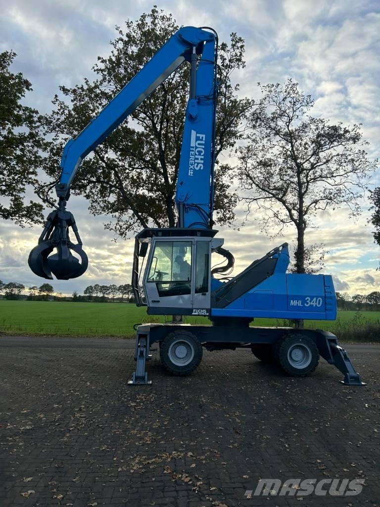 Fuchs 340 Bageri za manipuliranje materijalom / otpadom