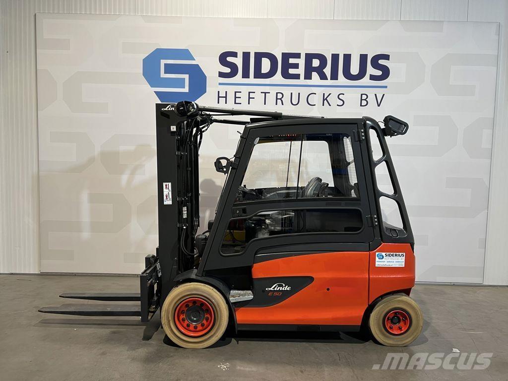 Linde E50HL-01 Električni viličari