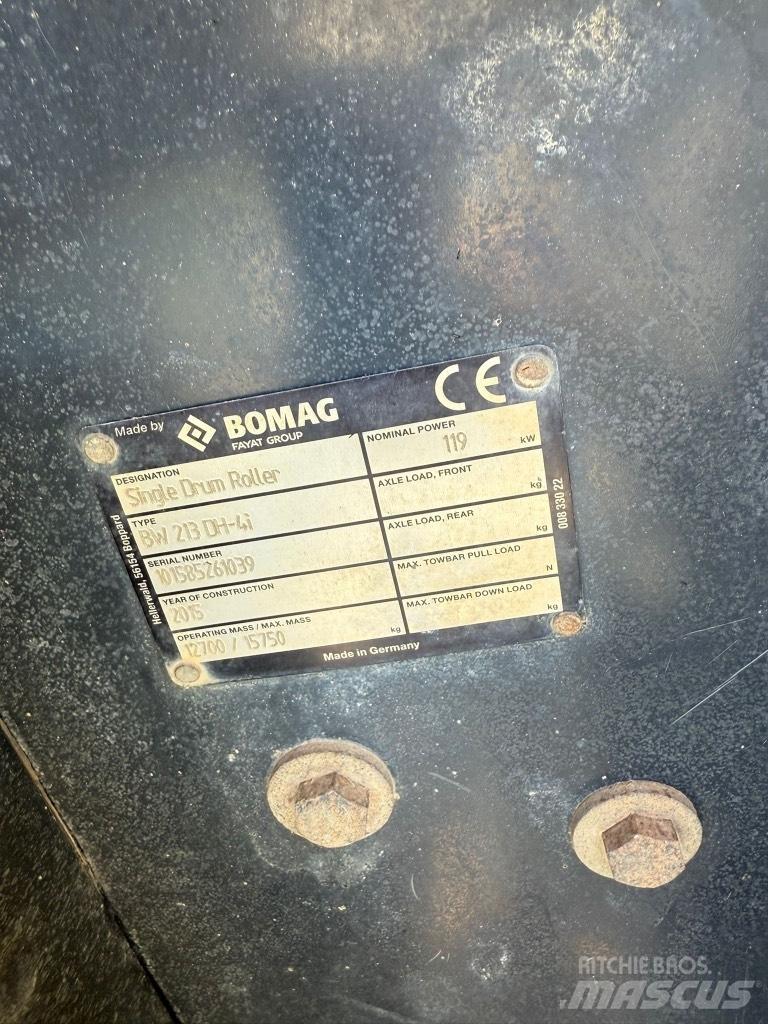 Bomag BW 213 D H-4 Kompaktori zemlje