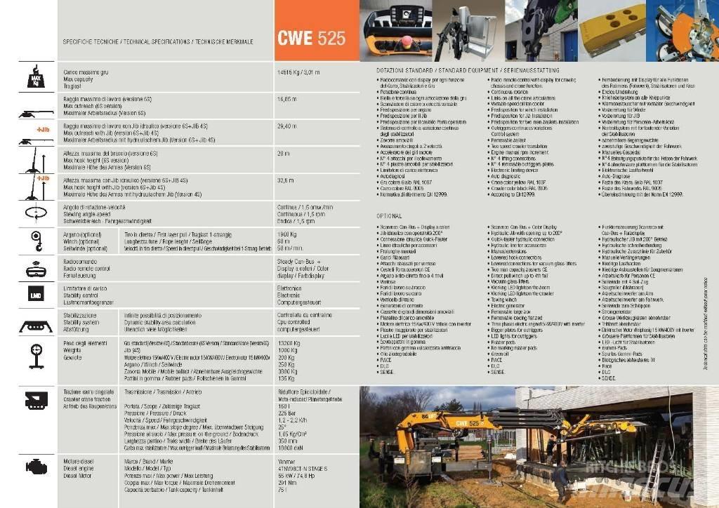 BG Lift CWE 525 Kranovi sa gusjenicama