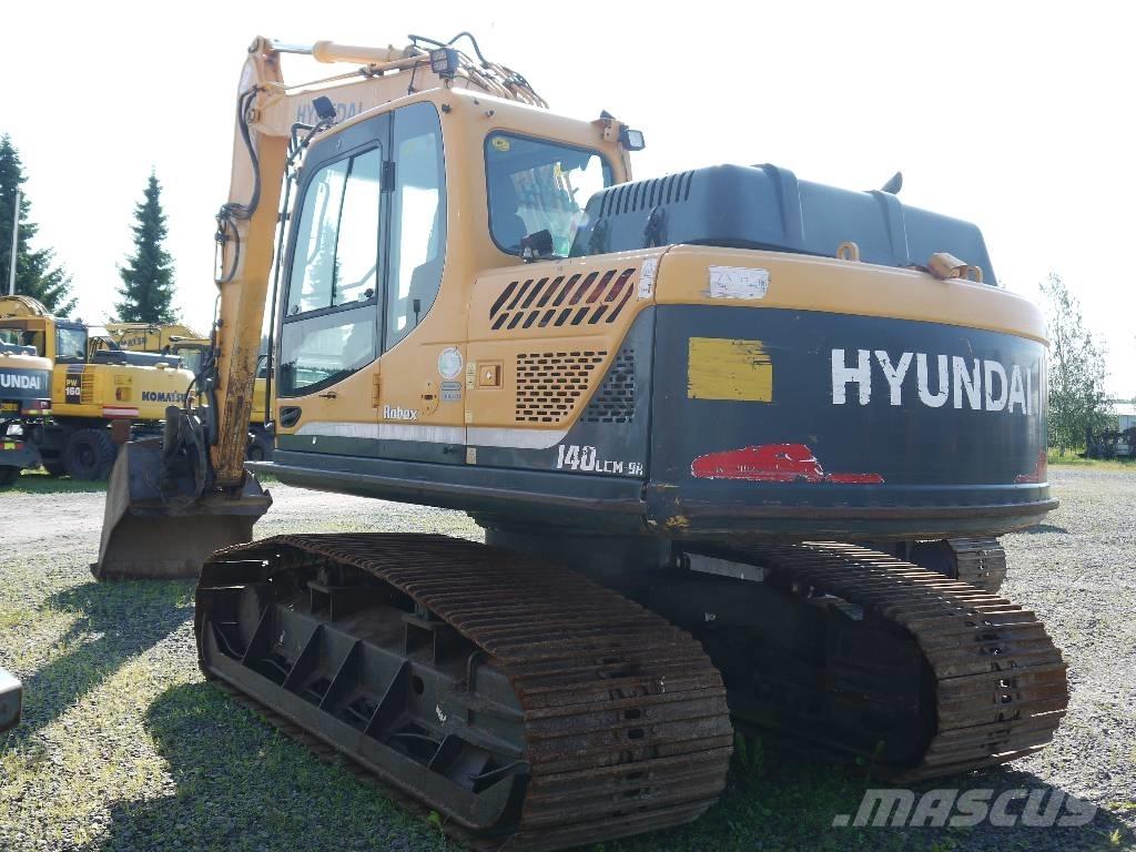 Hyundai R 140 LCM-9A Bageri gusjeničari