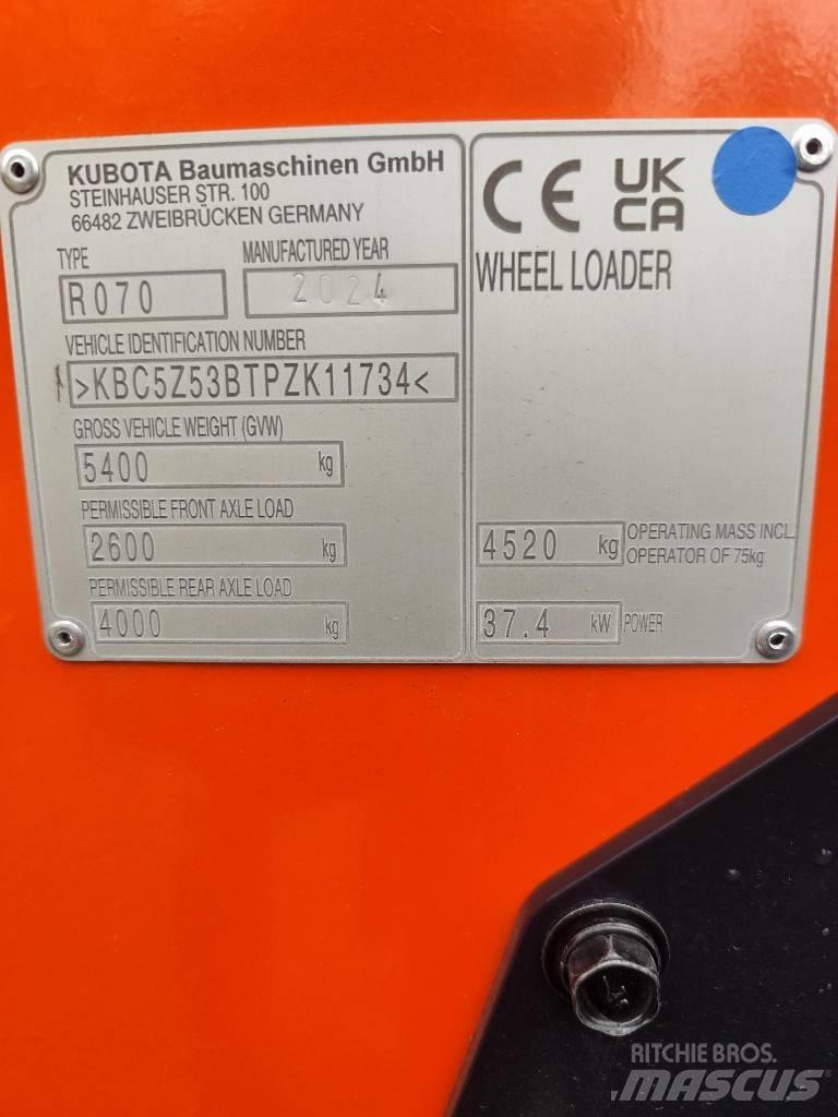 Kubota R 070 Utovarivači na kotačima
