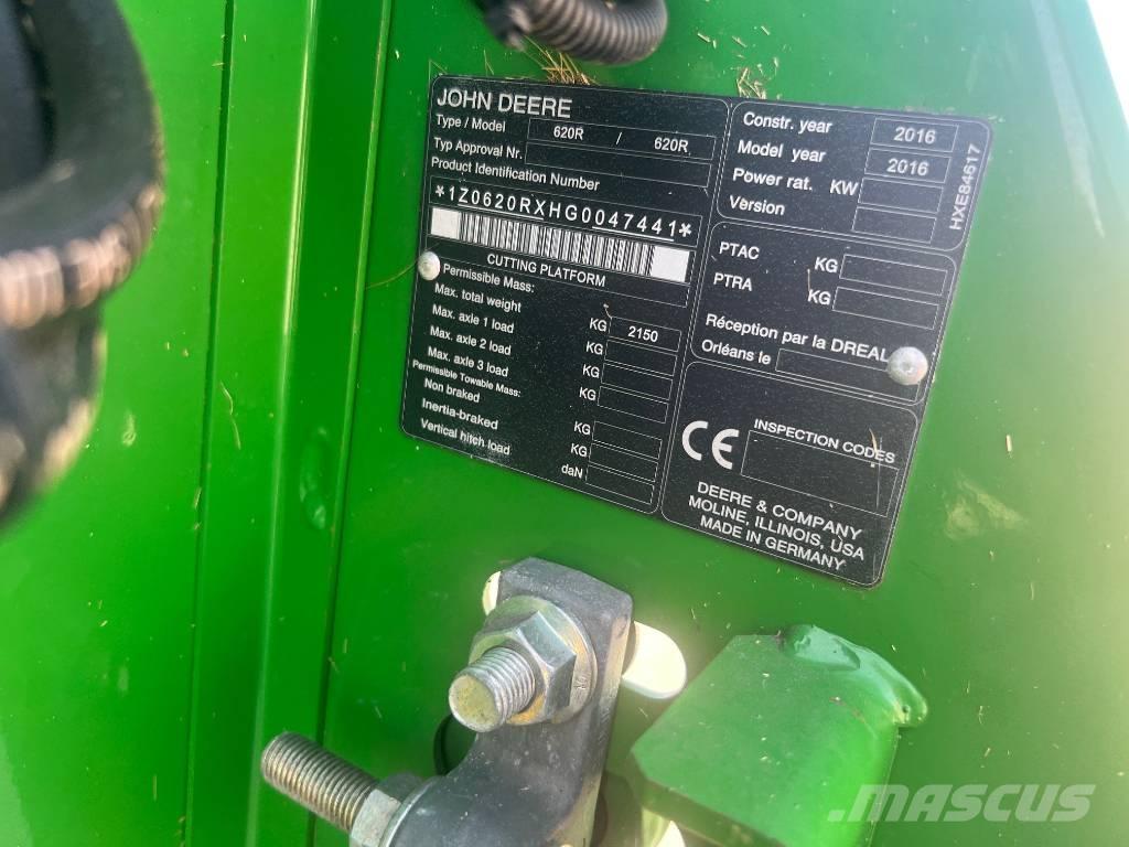 John Deere T 550 Kombajni