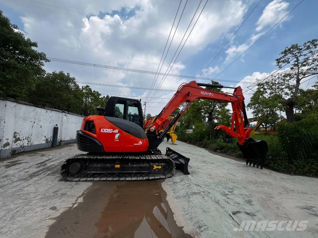 Kubota KX 080-4 CX Mini bageri <7t