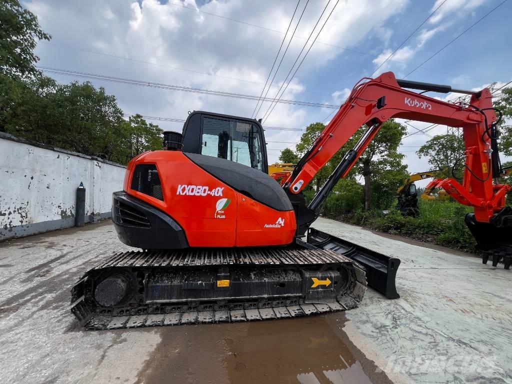 Kubota KX 080-4 CX Mini bageri <7t