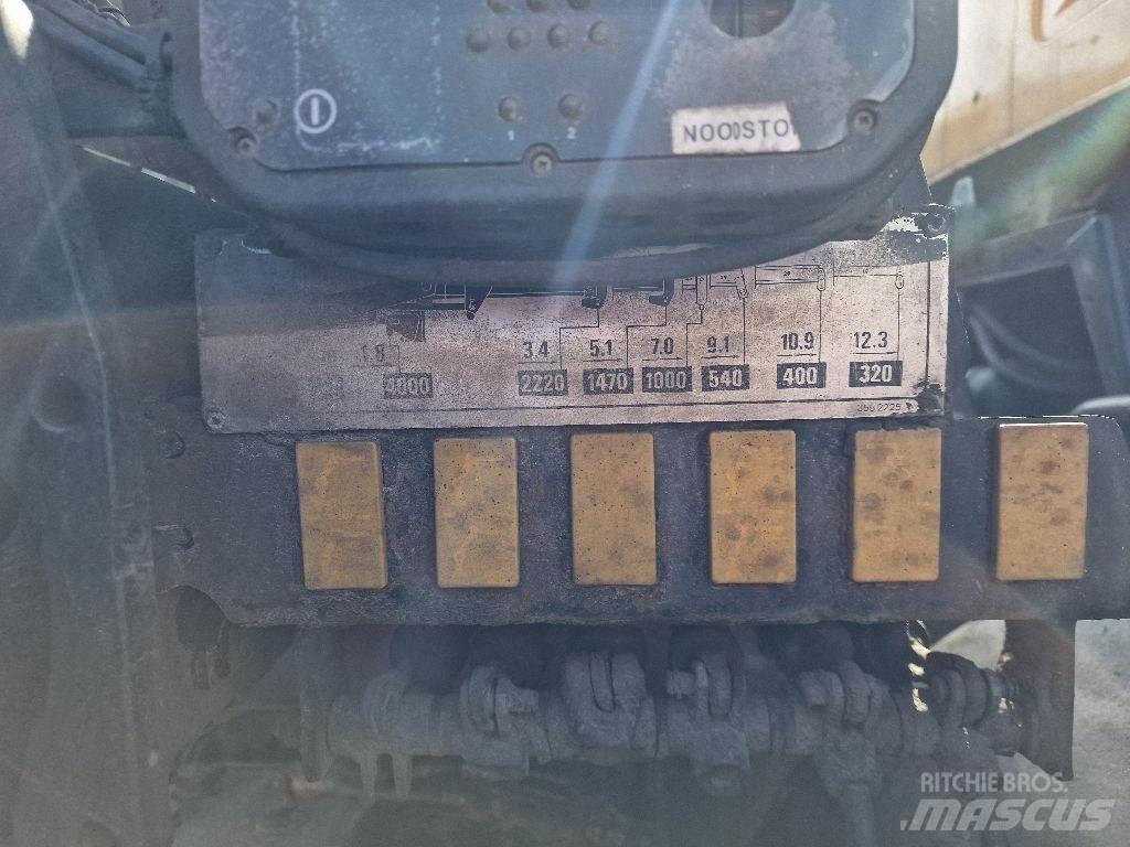 DAF 1700 TURBO Kiper kamioni
