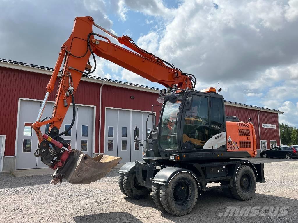 Hitachi ZX 140 W-5 Bageri na kotačima