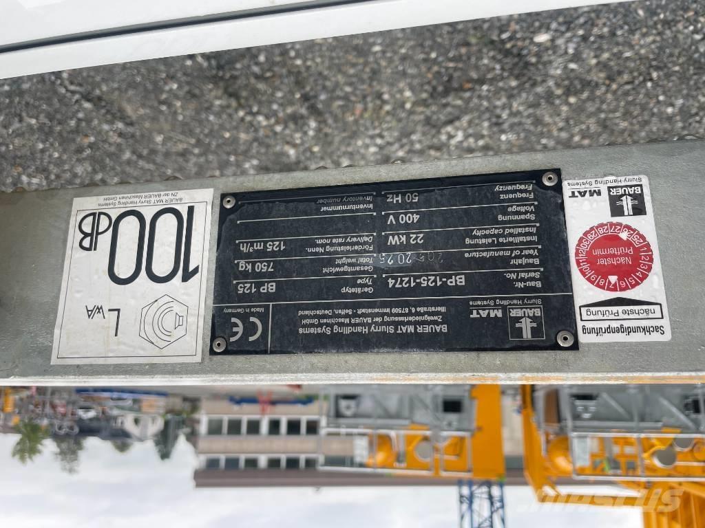 Bauer MAT BP 125 Građevinarstvo – ostalo