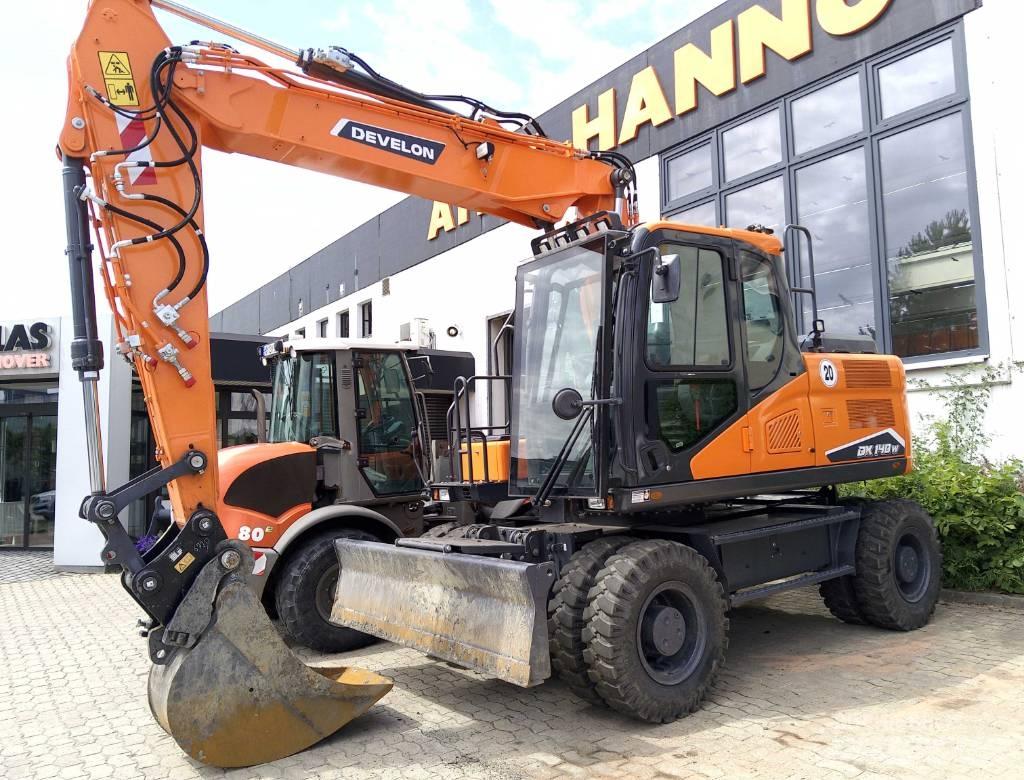 Doosan DX140W-7 Bageri na kotačima