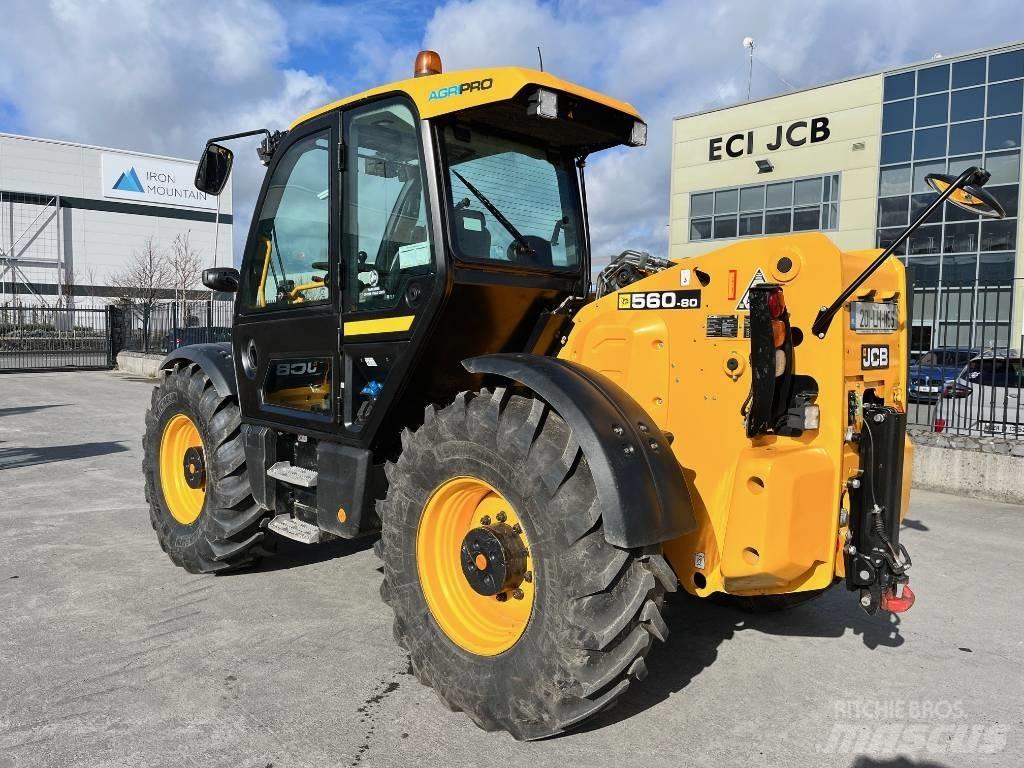 JCB 560-80 AGRI PRO Teleskopski viličari
