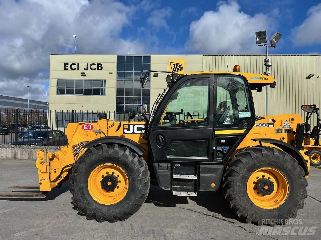 JCB 560-80 AGRI PRO Teleskopski viličari