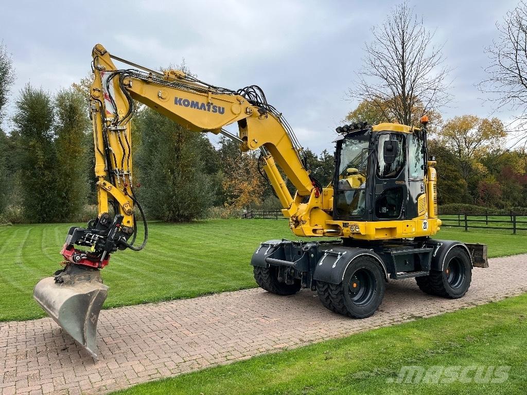 Komatsu PW 118 Bageri na kotačima