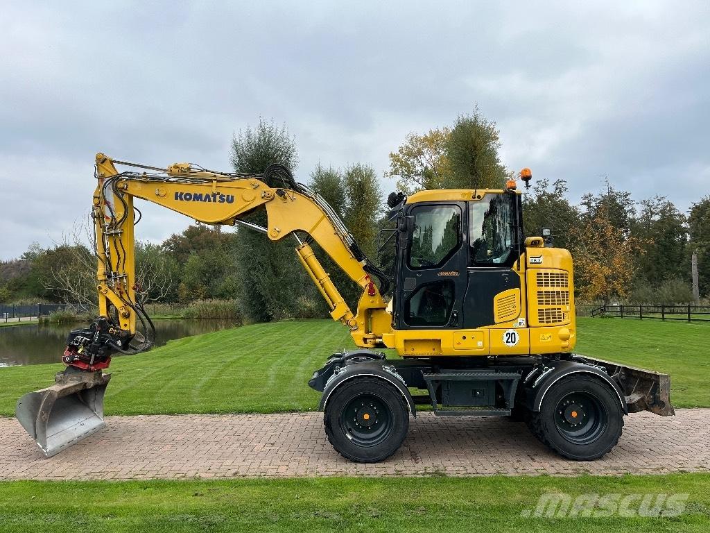 Komatsu PW 118 Bageri na kotačima