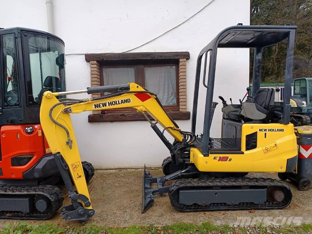 New Holland E 18 B Mini bageri <7t