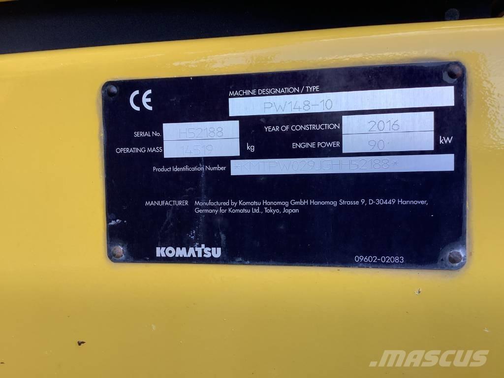 Komatsu PW148-10 Bageri na kotačima