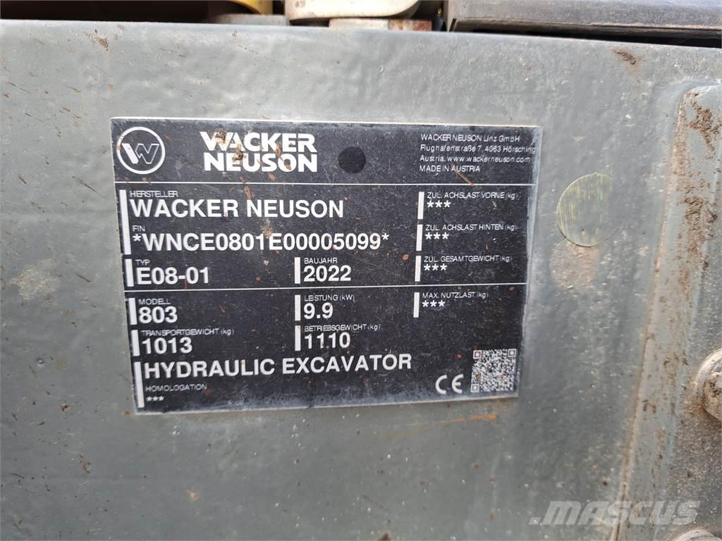 Wacker Neuson 803 Bageri gusjeničari