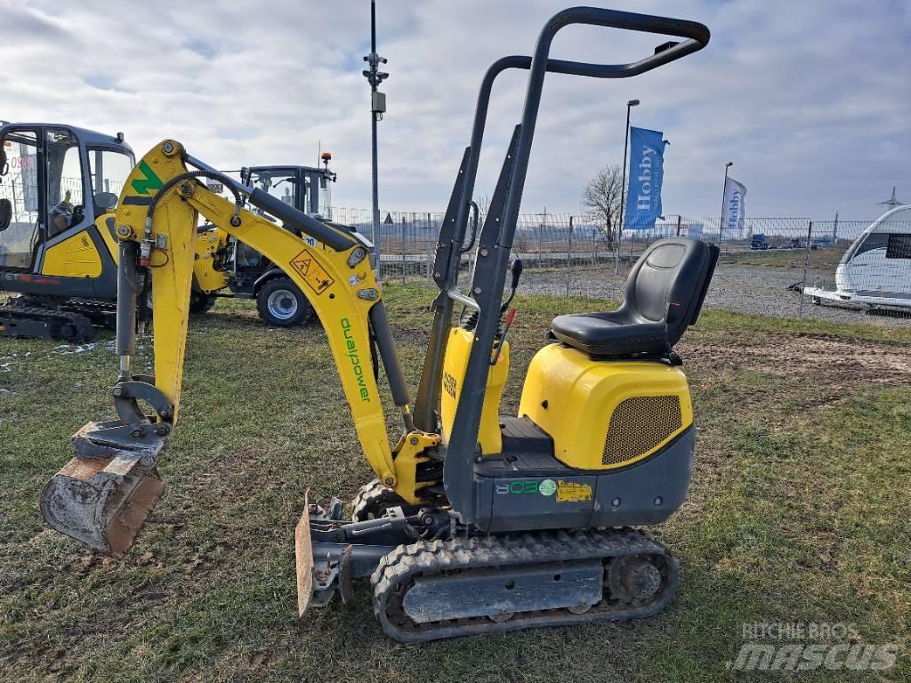 Wacker Neuson 803 Bageri gusjeničari