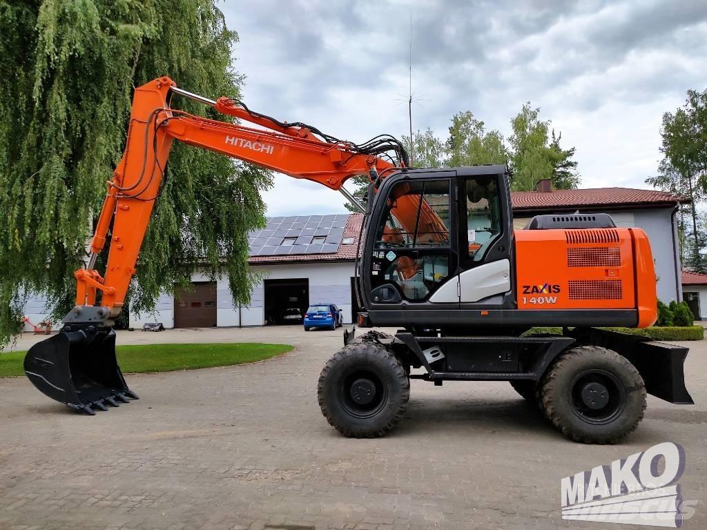 Hitachi ZX 140 W-5 Bageri na kotačima