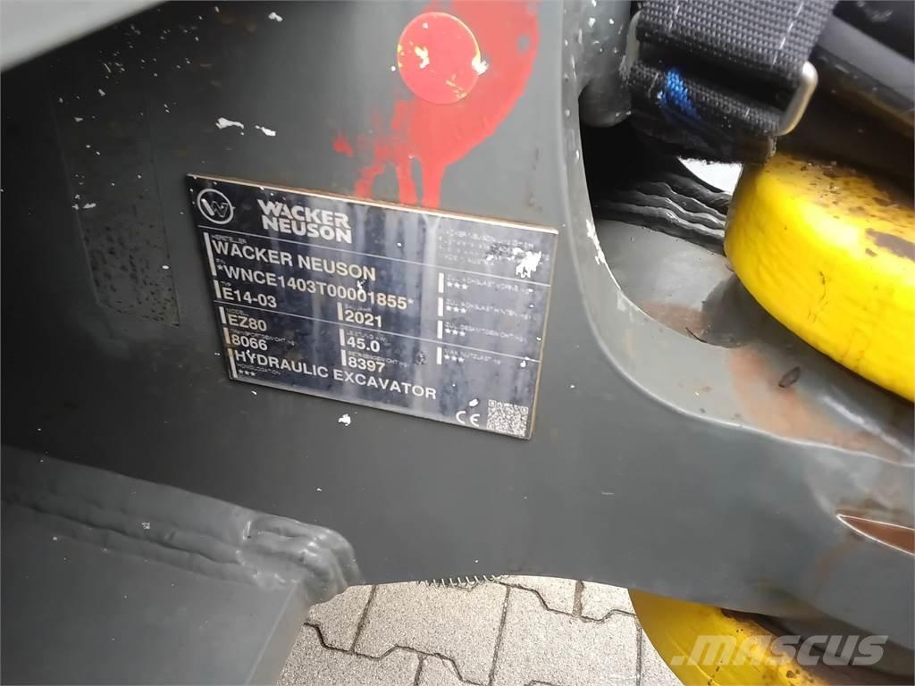 Wacker Neuson EZ80 Bageri gusjeničari