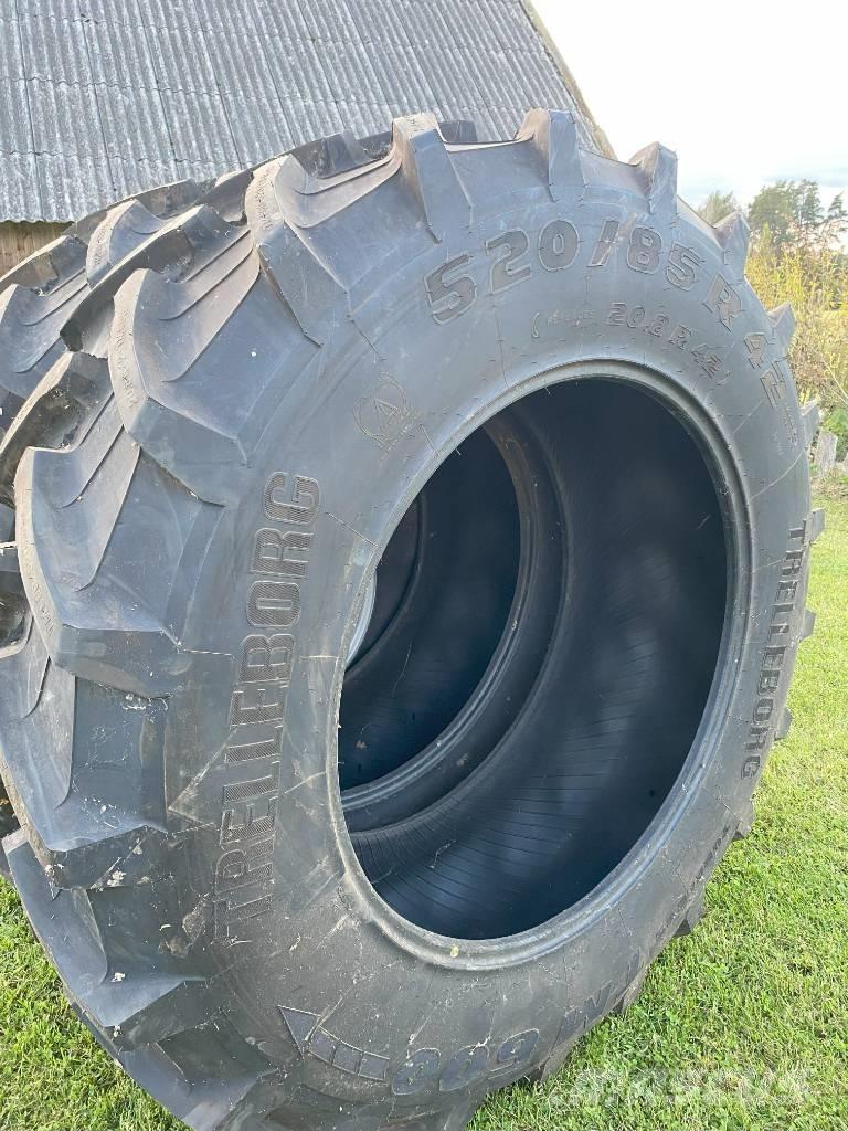 Trelleborg TM 600 Gume, kotači i naplatci