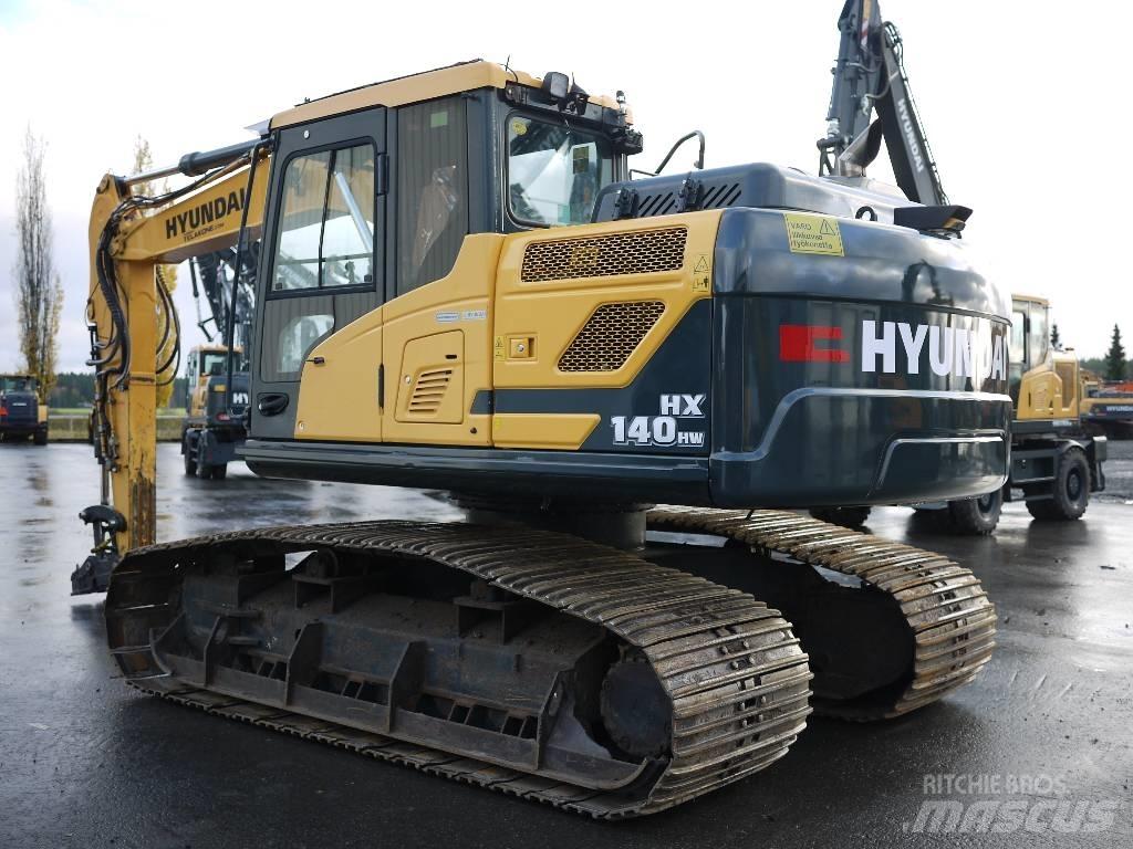 Hyundai HX 140 HW Bageri gusjeničari