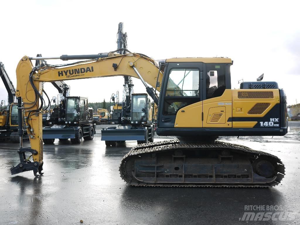 Hyundai HX 140 HW Bageri gusjeničari