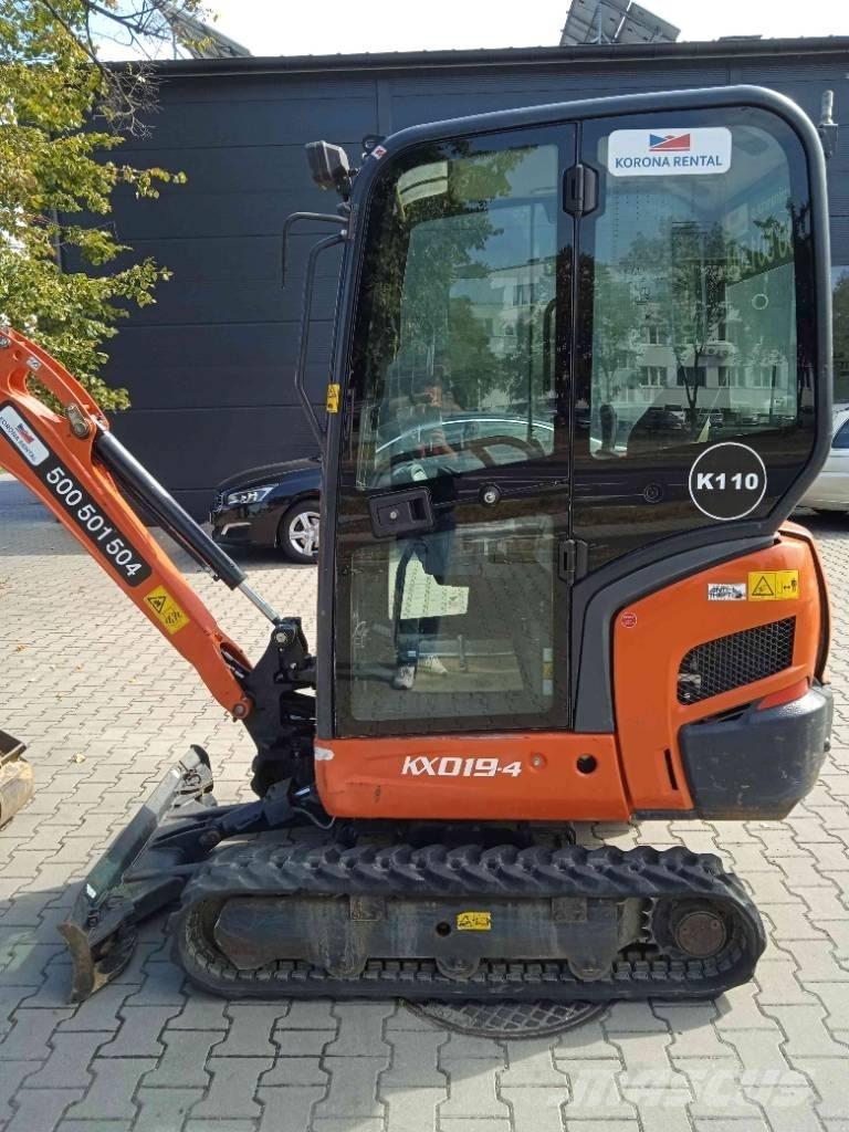 Kubota KX 019-4 Mini bageri <7t