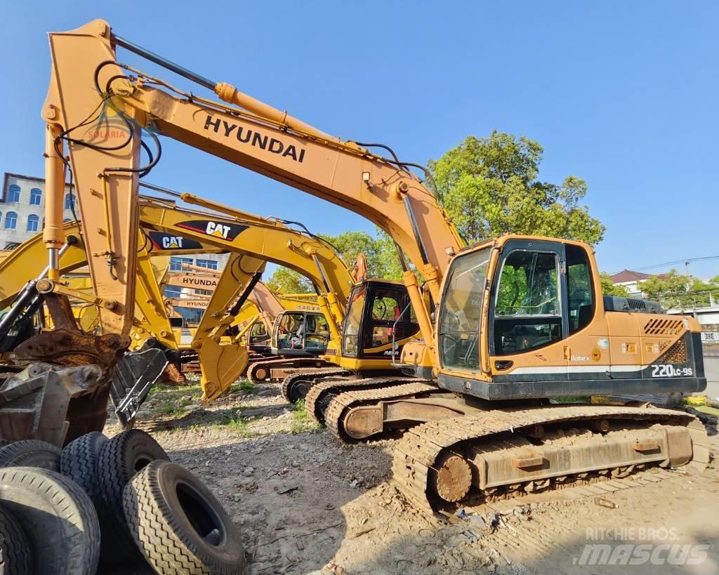 Hyundai R220LC-9S Bageri gusjeničari
