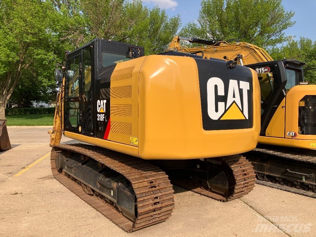 CAT 318 FL Bageri gusjeničari
