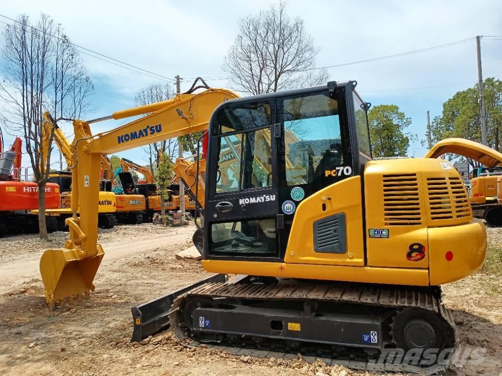 Komatsu PC 70 Midi bageri 7t – 12t