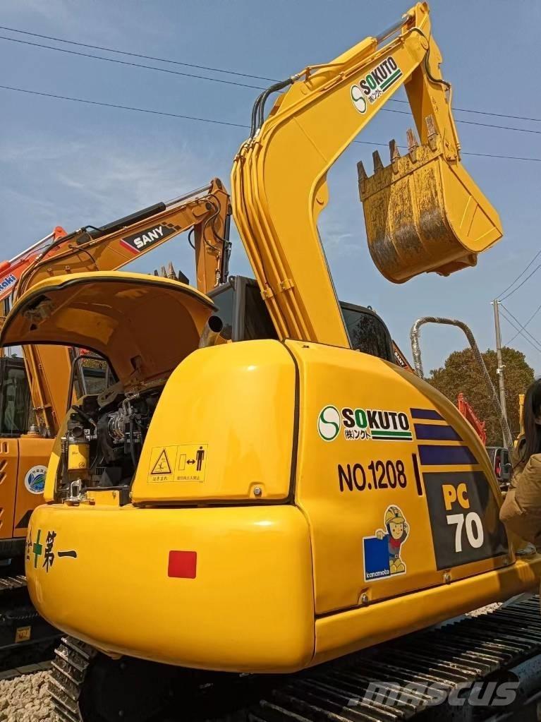Komatsu PC 70 Midi bageri 7t – 12t