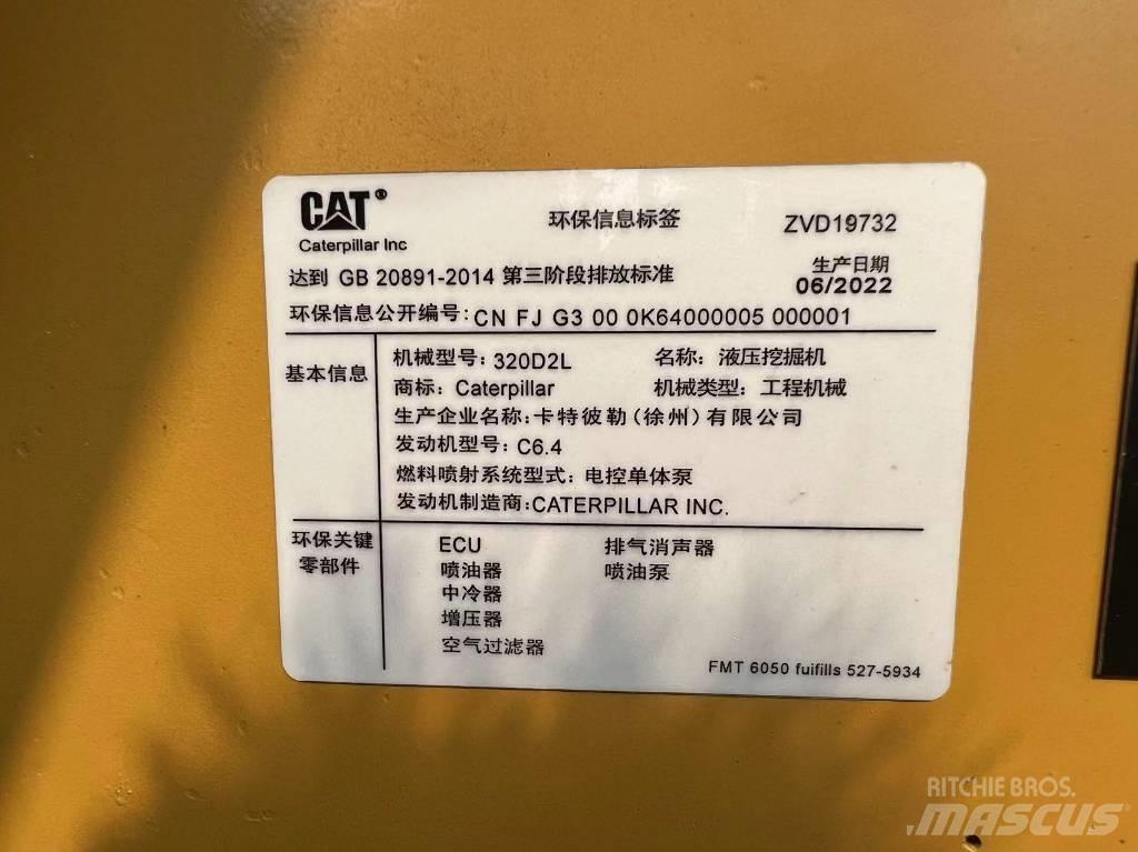 CAT 320 D Bageri gusjeničari