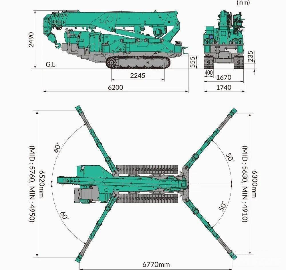 Maeda MC815CWME Kranovi sa gusjenicama