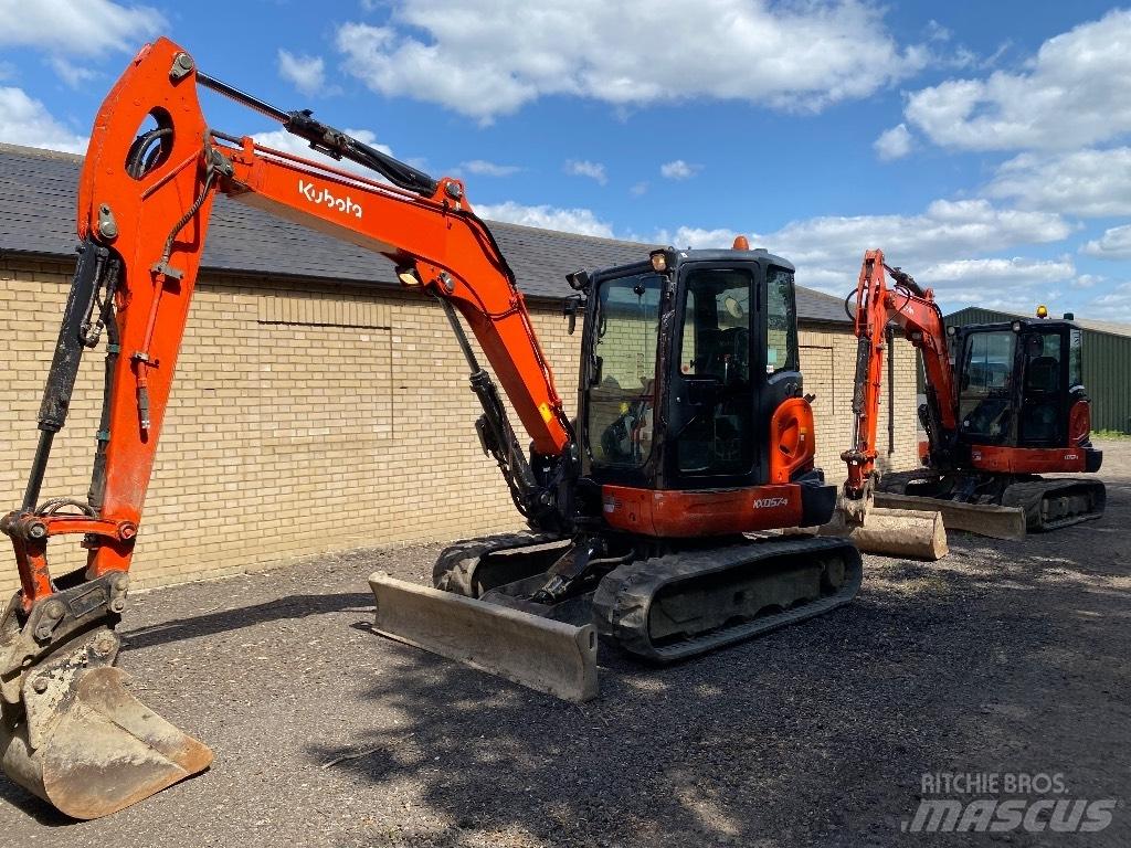 Kubota Kx057 Mini bageri <7t