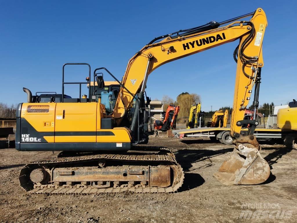 Hyundai HX140 LC Bageri gusjeničari