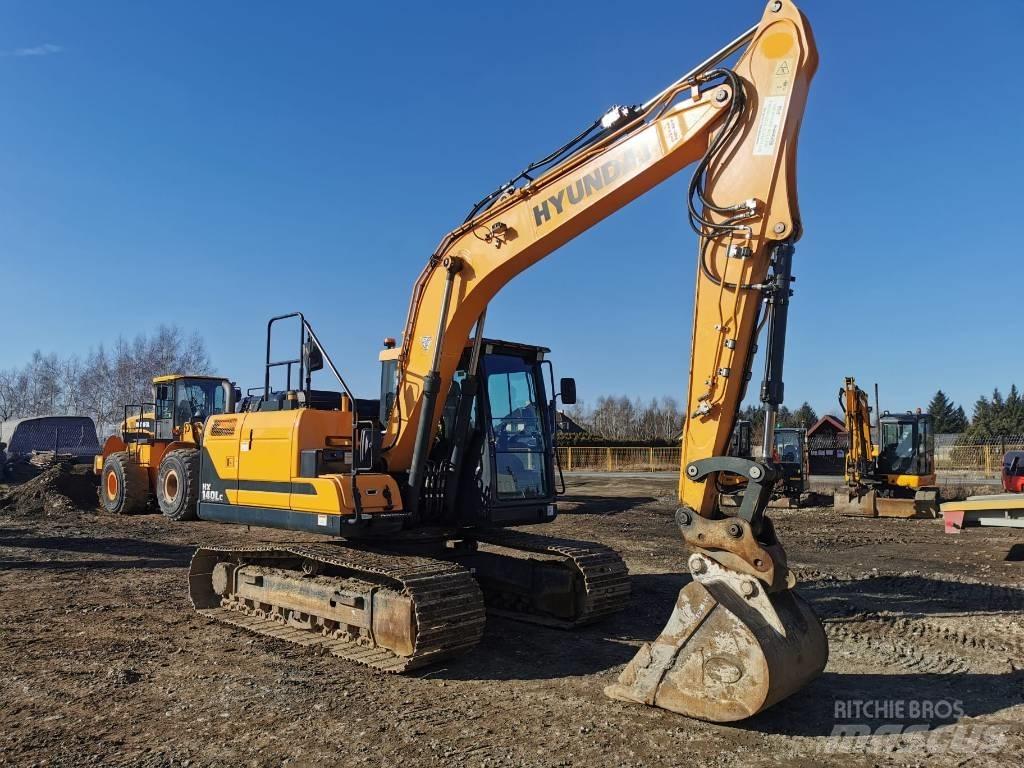 Hyundai HX140 LC Bageri gusjeničari