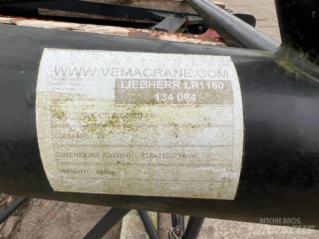 Liebherr LR 1160 Oprema i dijelovi za kranove