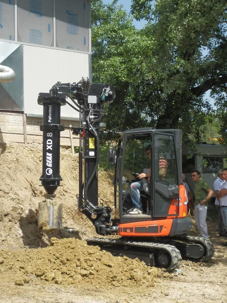  Geax XD8 Strojevi za zabijanje stupova